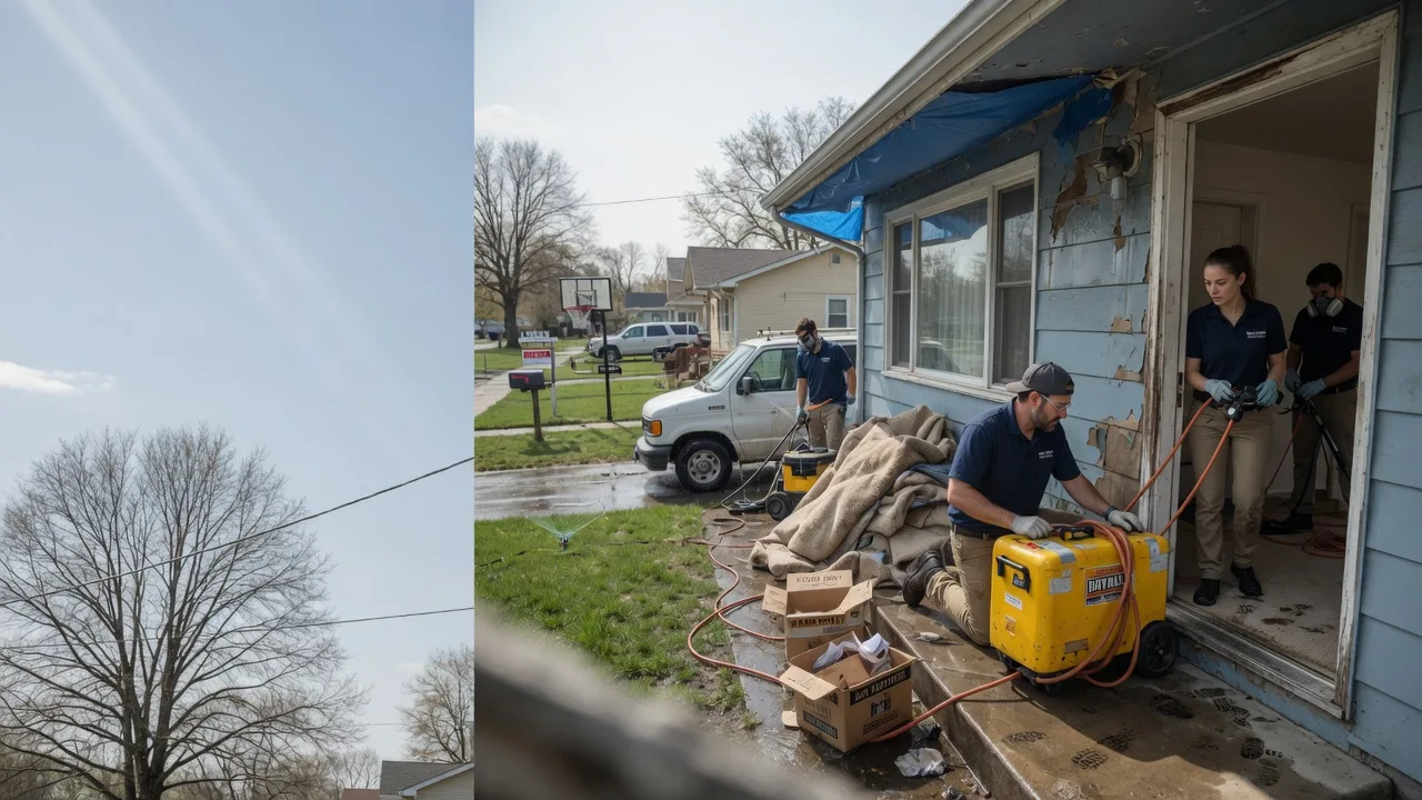 Basement Flood Cleanup in Defiance, IA near me